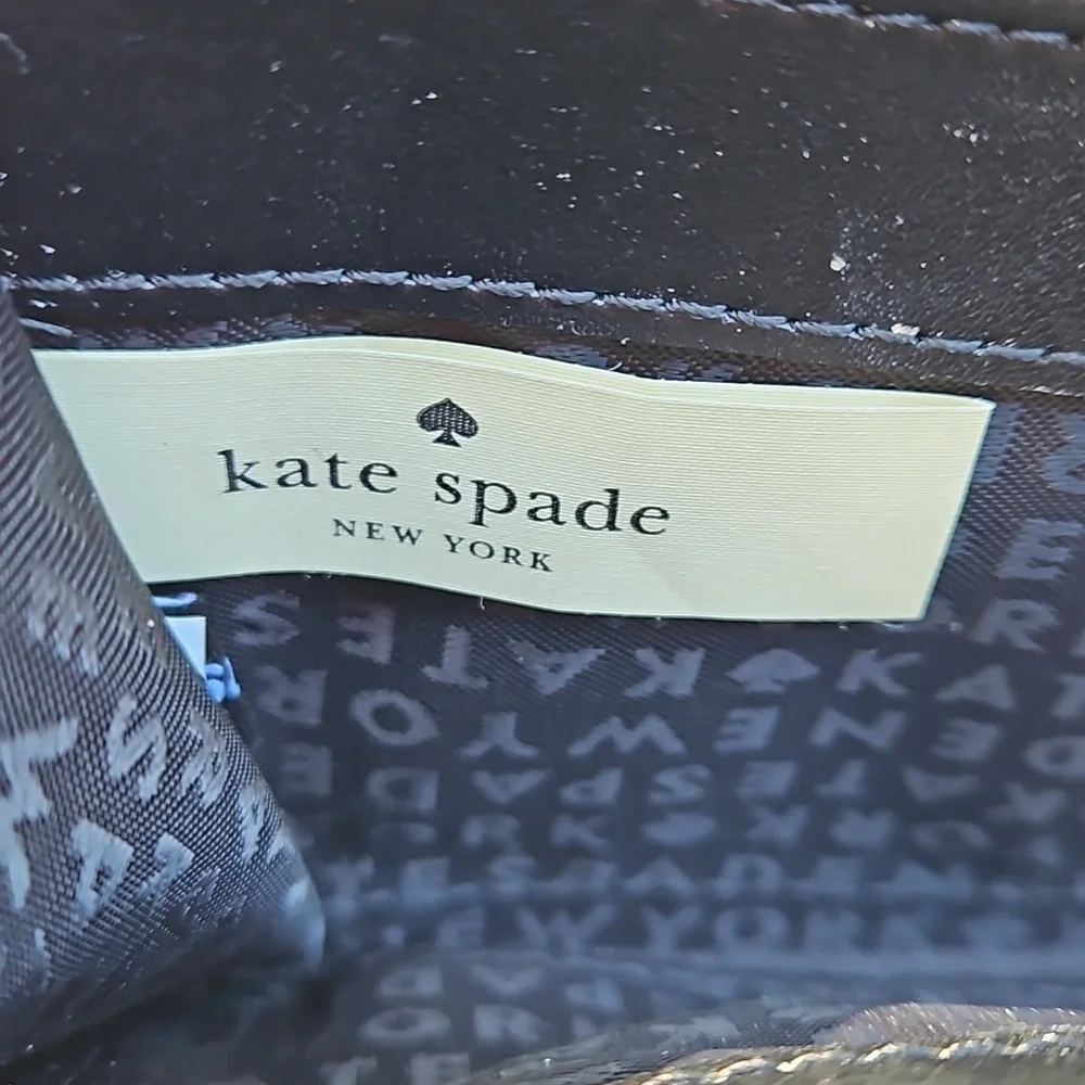 Kate Spade Chester Street Allyn Black Pebbled Leather Tassel Wallet